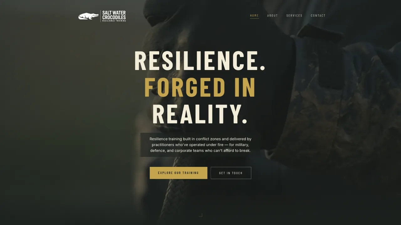 Salt Water Crocodiles website